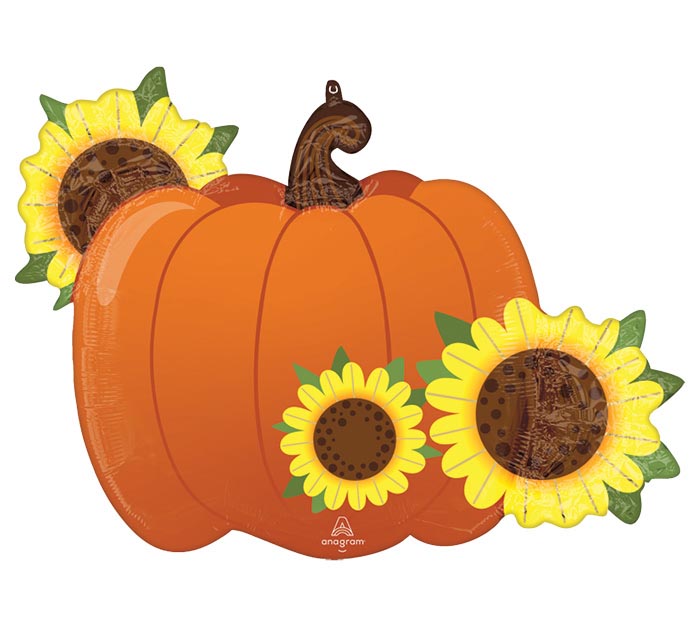 Pkg Welcome Fall Pumpkin 31"